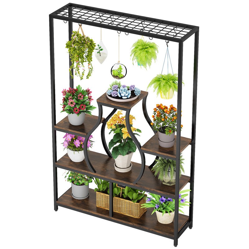 Bonsai Garden Display - Hängende Wandblumentöpfe für Haus und Garten,