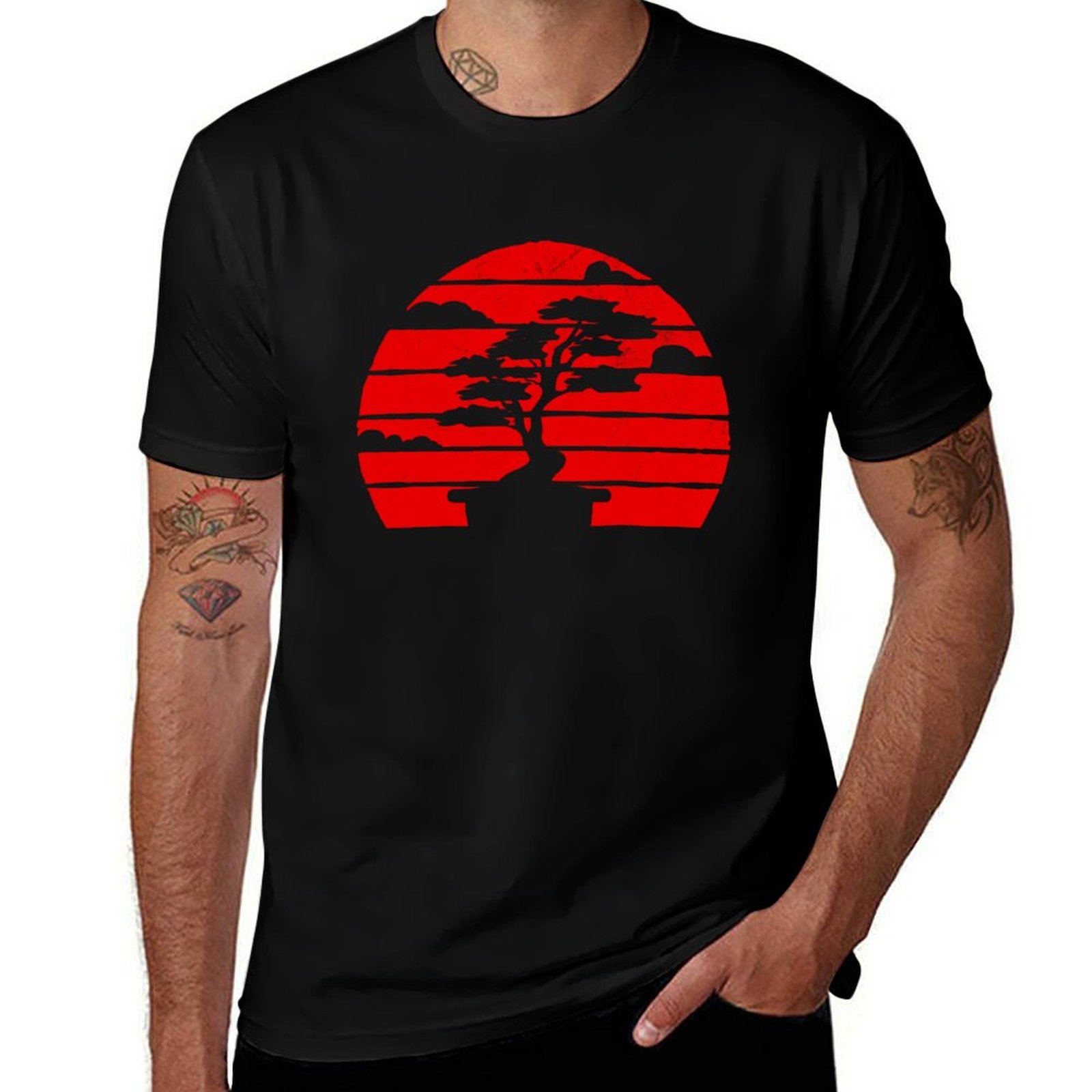 Bonsai Garden China - Bonsai-Baum-Pflanzgefäß Zen-Garten Japan Bonsai-Baum T-Shirt Leichtes