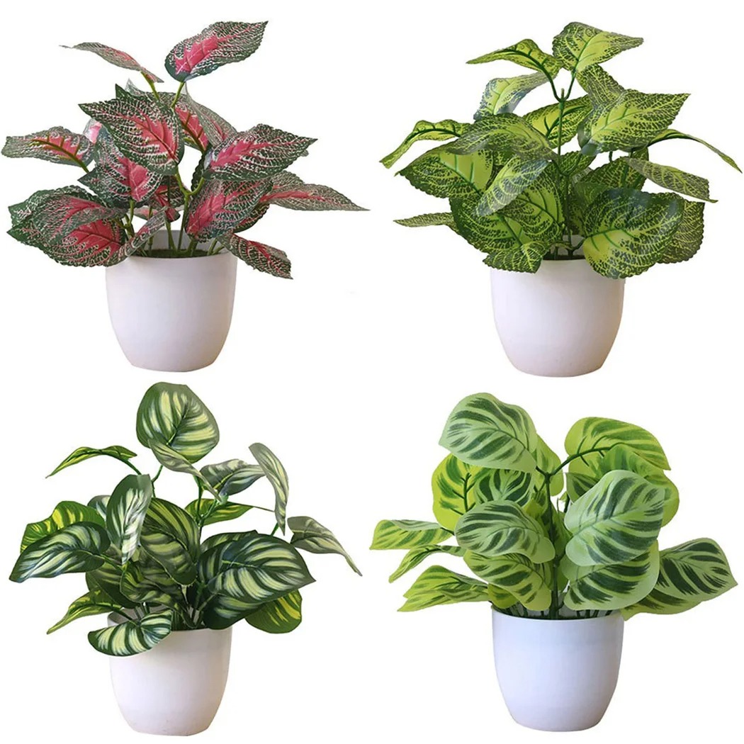Bonsai Garden Zen - 1PC Künstliche Laub Blumentopf Bonsai Party