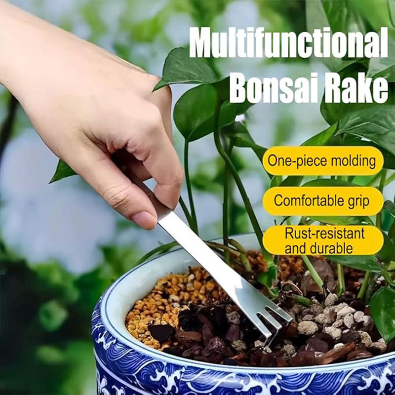Wurzelrechen aus Edelstahl, ha – Bonsai Garden Zen Bewertung und Preis