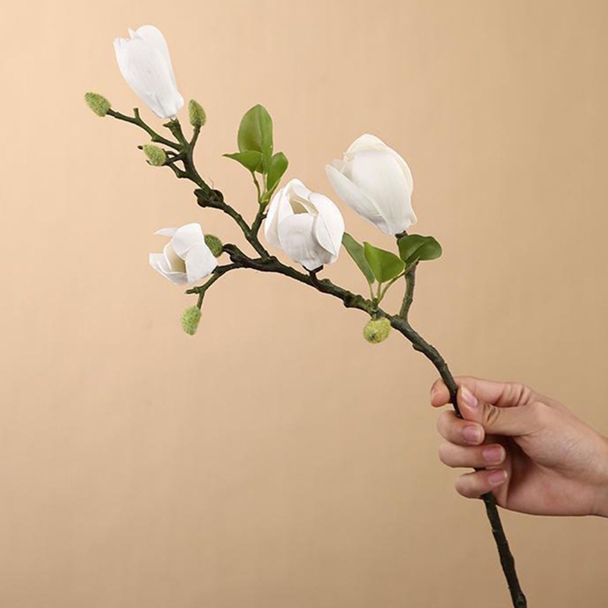 Künstliche Blumen Seide Magnol – Bonsai Garden Photos Bewertung und Preis