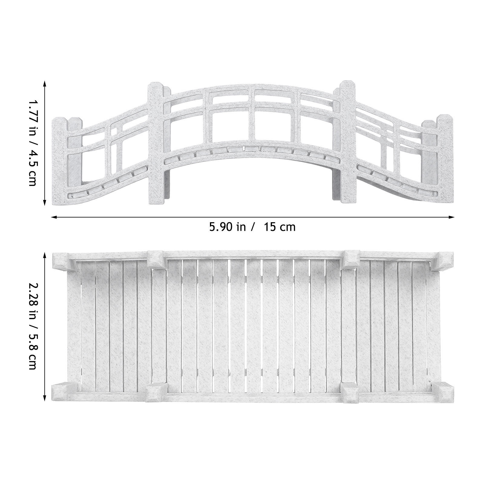 Elegante Miniaturbrücke für Te – Bonsai Garden Set Up Bewertung und Preis