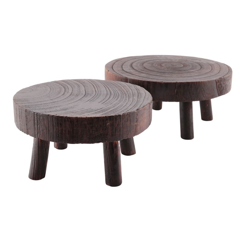 ABHU 2 Stück Mini-Holzhocker a – Bonsai Garden Display Bewertung und Preis