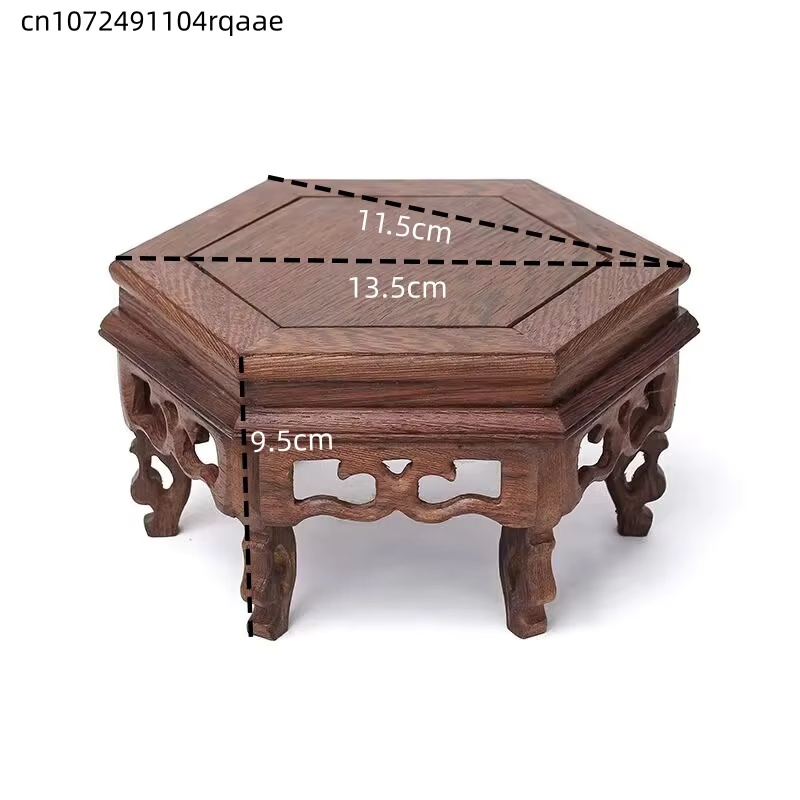 Sechseckiger Pflanzenständer a – Bonsai Garden Display Bewertung und Preis