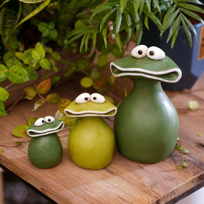Cartoon Großer Mund Frosch Gar – Bonsai Garden China Bewertung und Preis